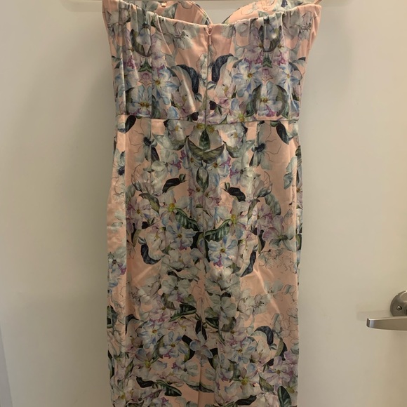 ASOS Floral Midi Dress - Size 4 - Picture 2 of 3